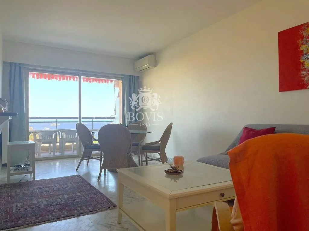 Séjour - Appartement Luxe avec Terrasse à Beaulieu-sur-Mer