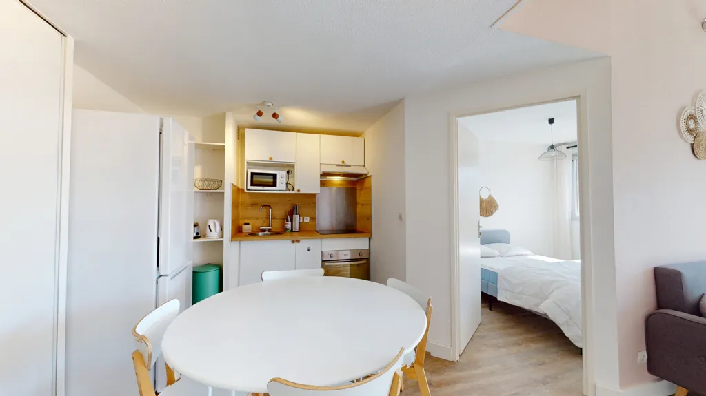 Chambres - Appartement T3 avec Piscine à Borderouge