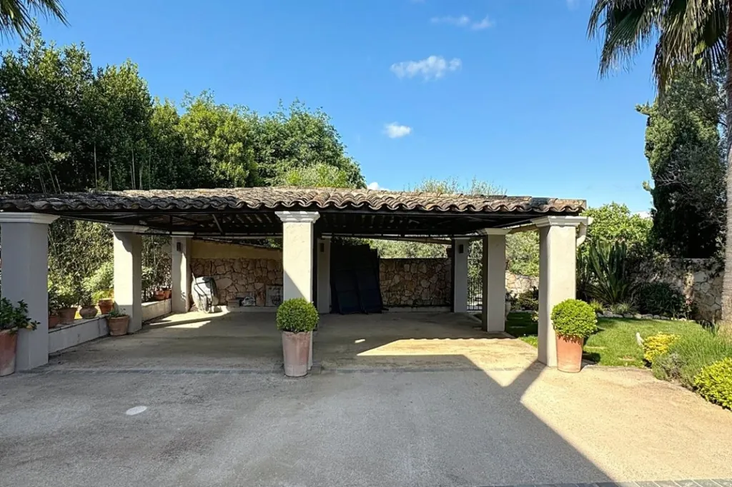 Extérieur - Villa Récemment Construite avec Piscine à Mougins
