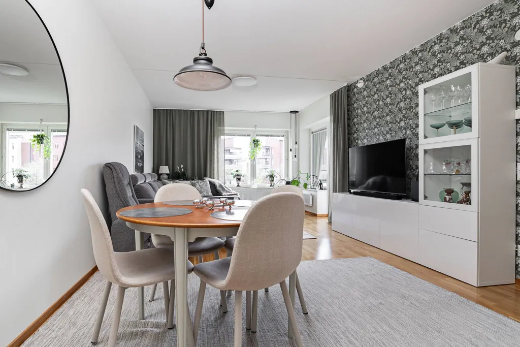 Söögituba - Apartment with South-Facing Balcony in Umeå