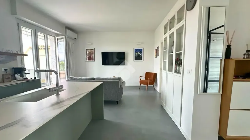 Köök - Panoramic Attico with Terrace in Torino