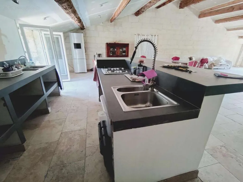Cucina - Restoration Château with Garden near Arles