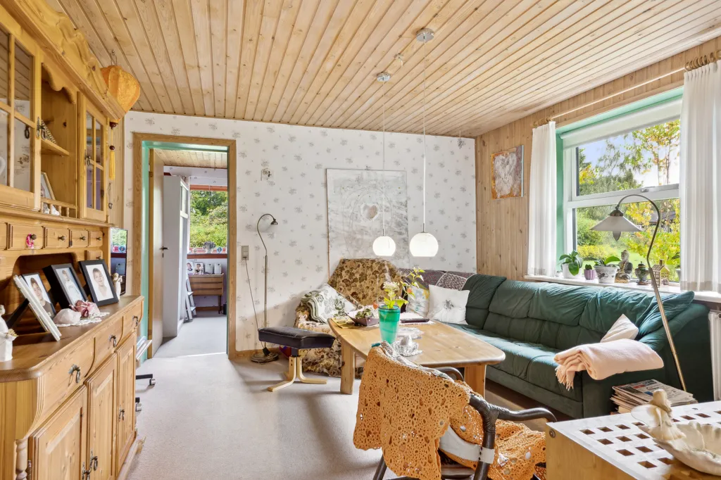 Séjour - Villa with Garden in Løgstrup