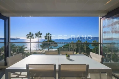 Terrasse - Appartement Duplex avec Vue Mer à Cannes