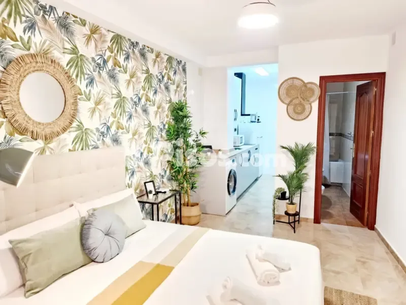 Chambres - Studio with Sea View in Benalmádena