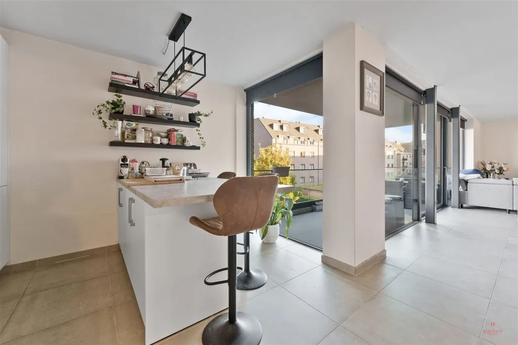 Kitchen - Newly Built Apartment with Terrace in Harelbeke