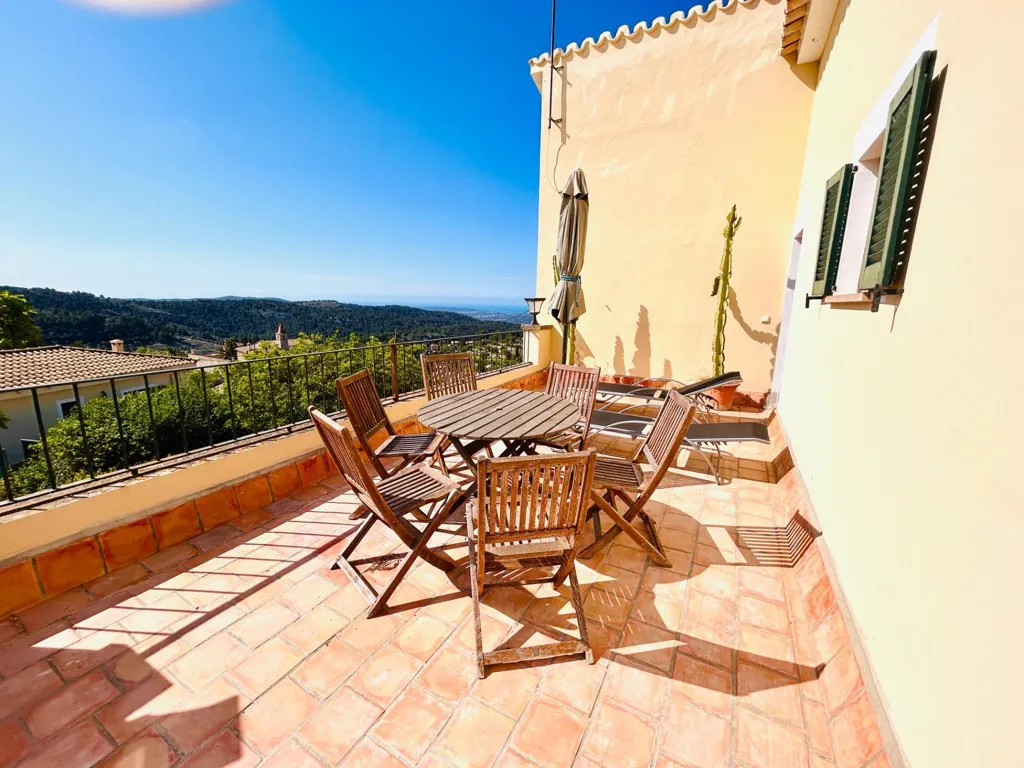 Terrasse - Rustic Finca with Pool in Puigpunyent