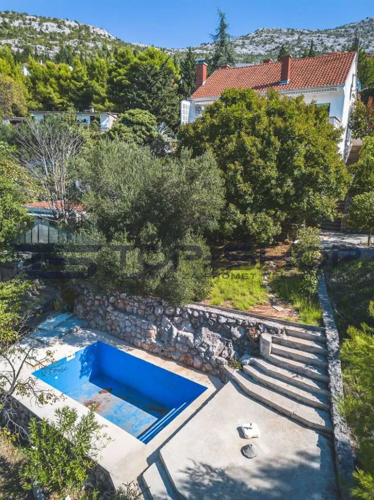Vista aerea - Family House with Sea Access in Starigrad