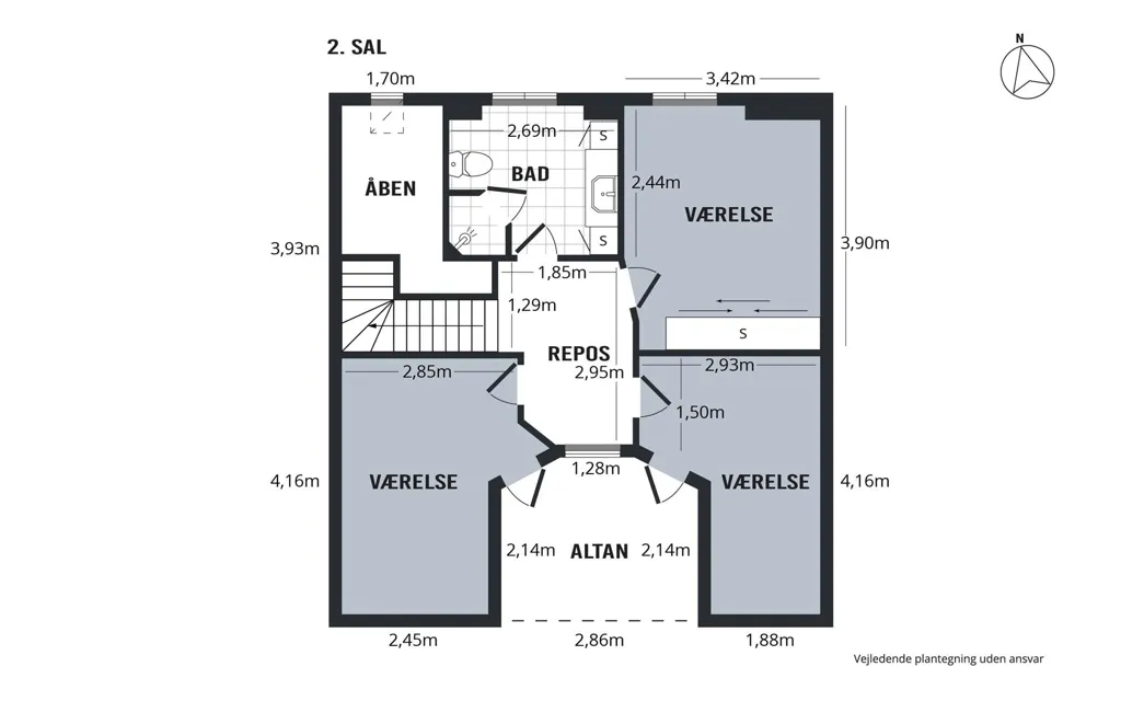 4-room apartment in Skive