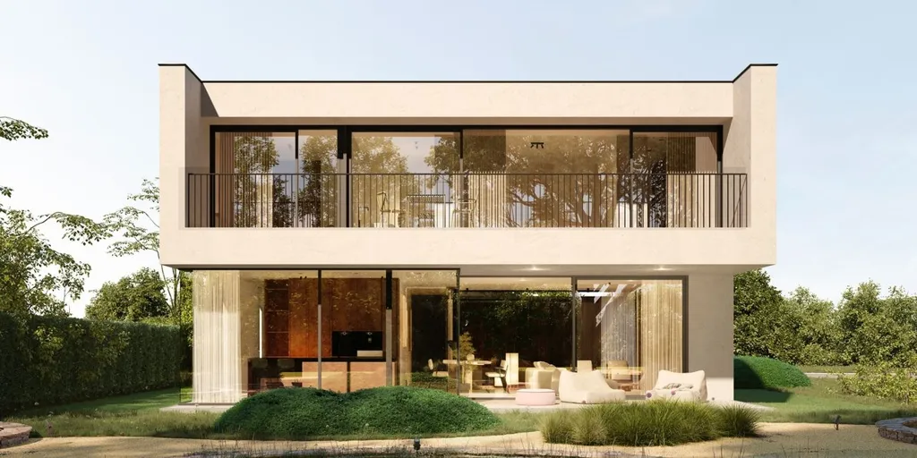 Contemporary Villa with Garden in Moorsel