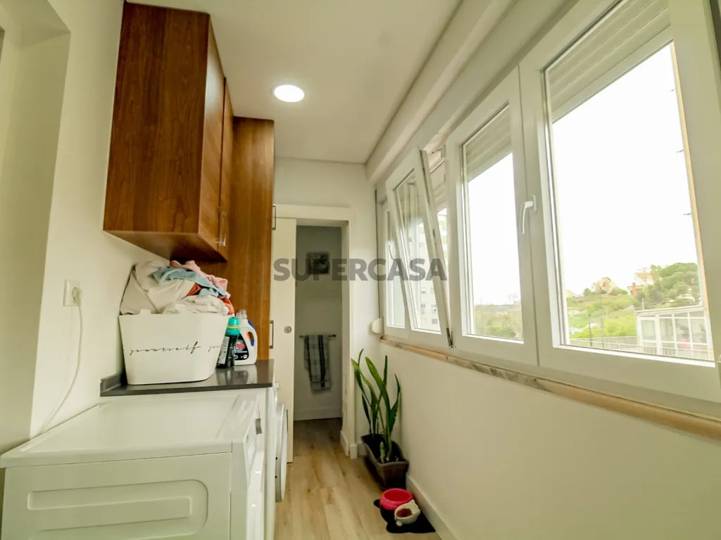 Buanderie - Apartment with Balcony in Cacilhas
