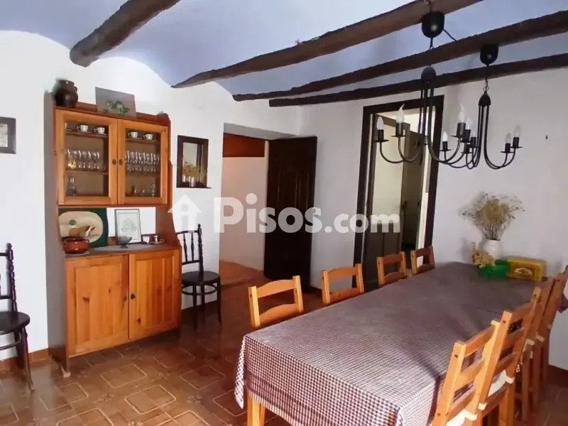 Salle à manger - Chalet with Terraced Views in Valjunquera