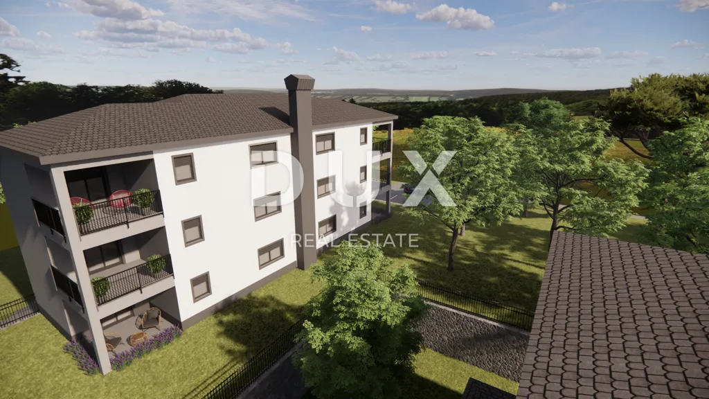 Vista aerea - Ground Floor Apartment with Terrace in Matulji