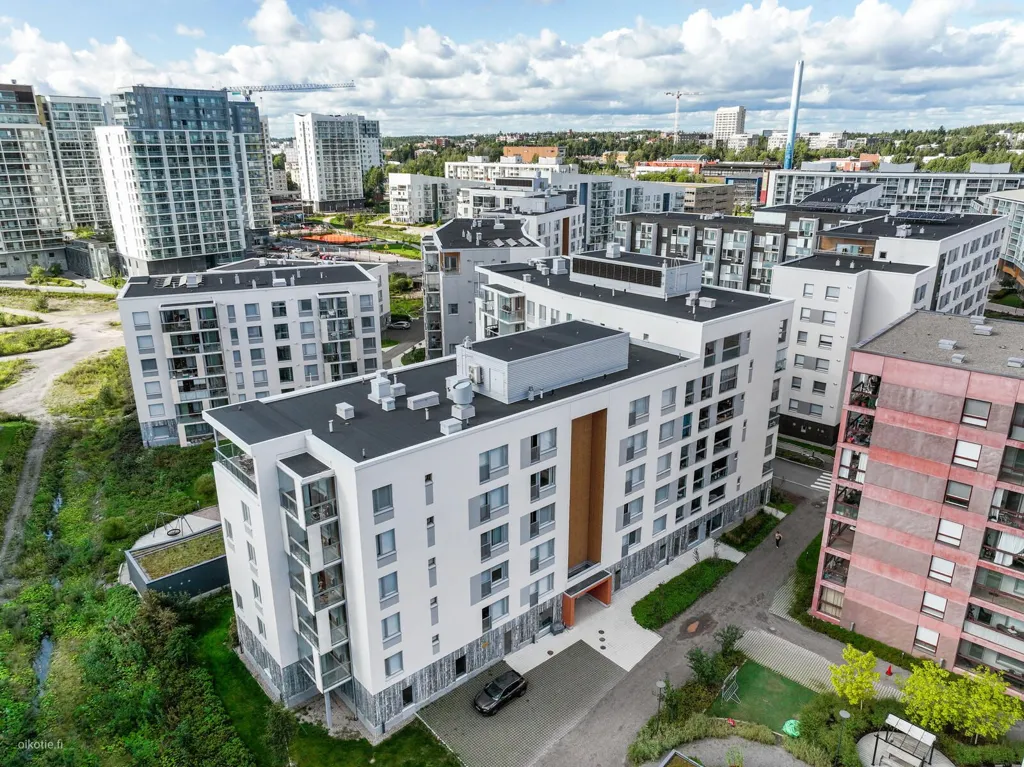 Õhuvaade - Modern Studio Flat with Balcony in Espoo