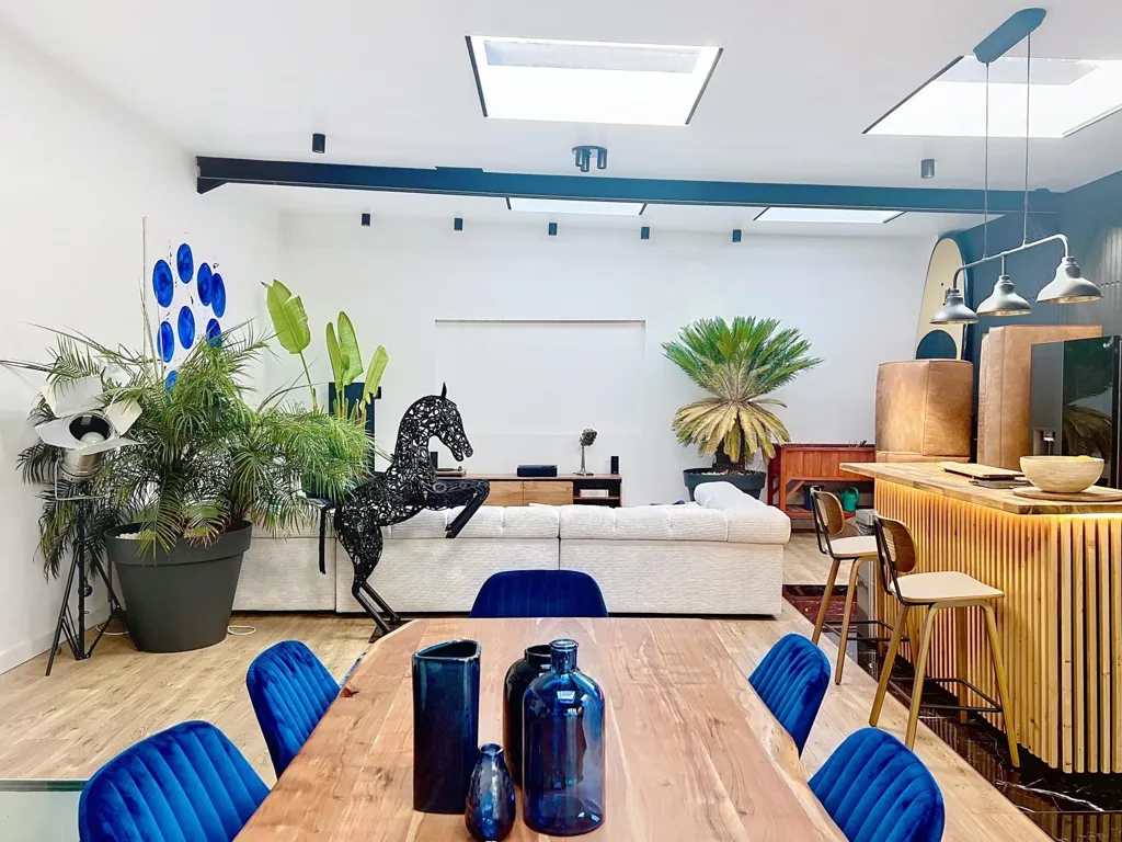 Sala da pranzo - Loft with Balcony in Le Perreux-Sur-Marne