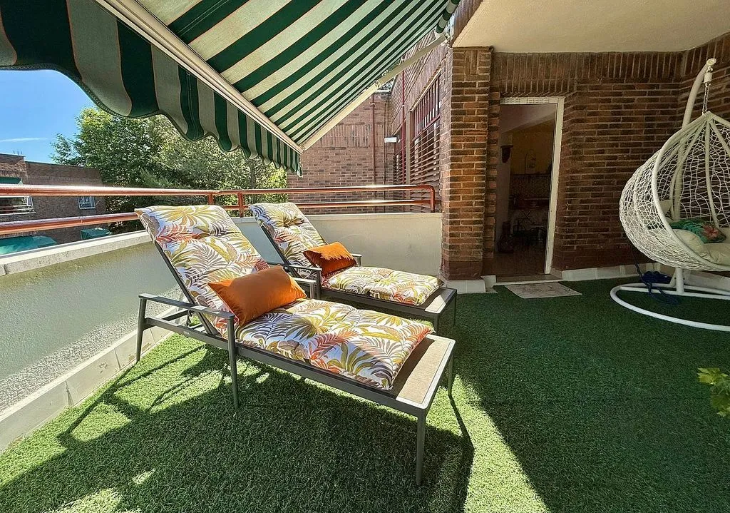 Terrace - Penthouse with Pool in Talamanca de Jarama