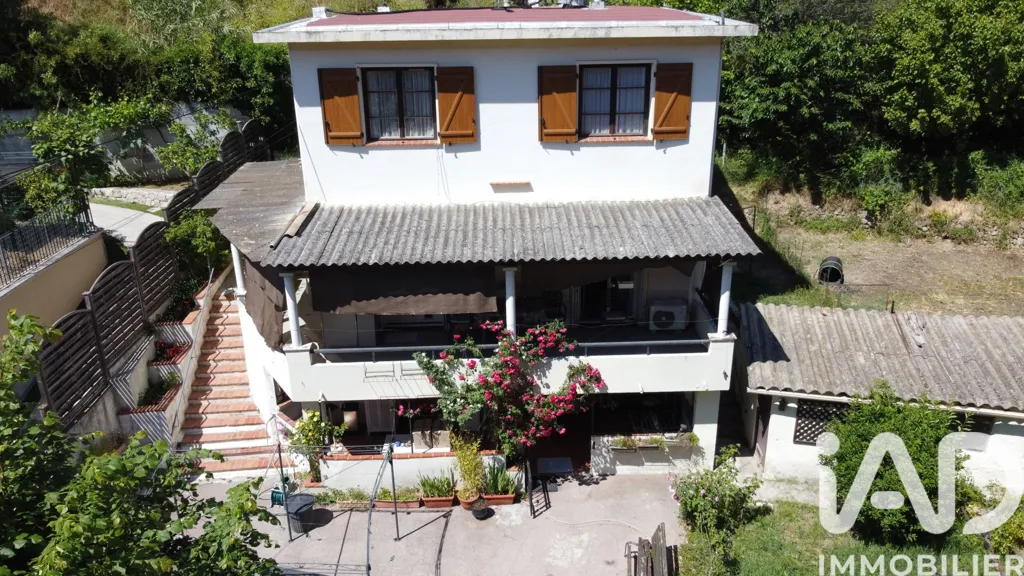 Aerial - Traditional House with Garden in La Trinité