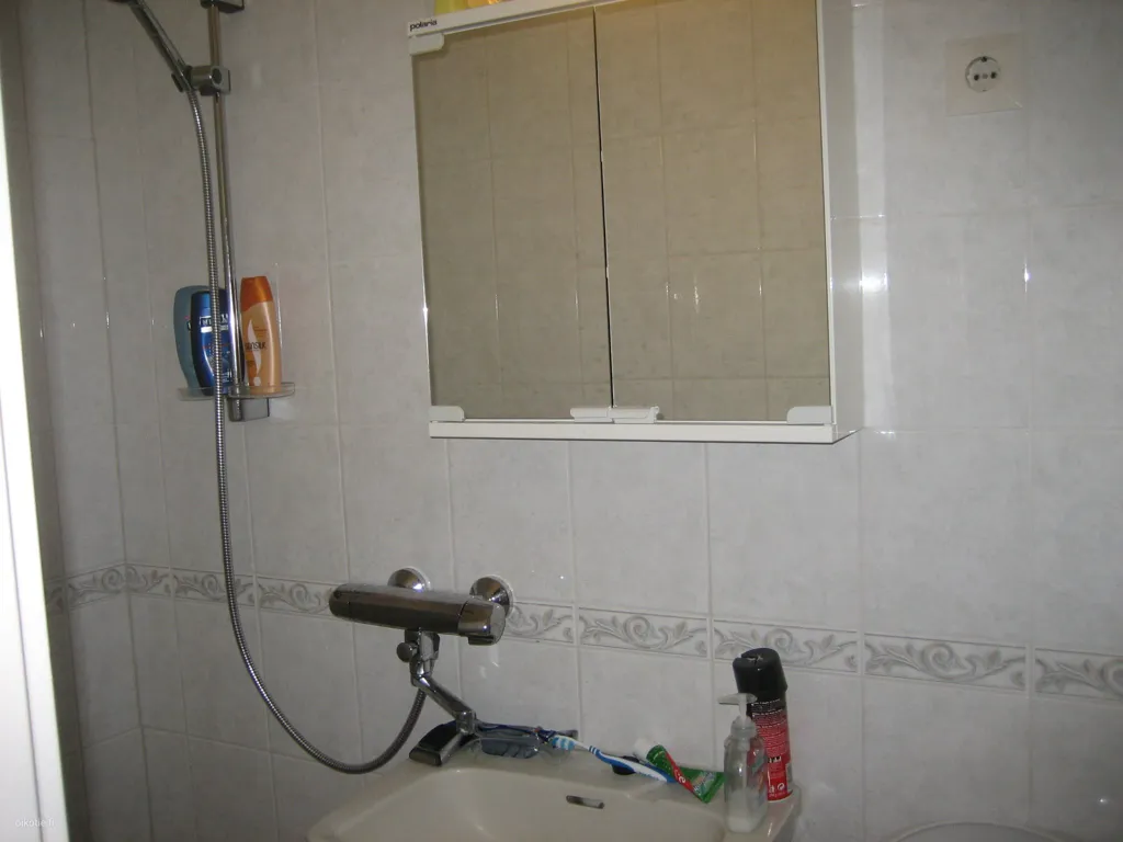 Salles de bain - Studio with Balcony in Haukipudas, Oulu
