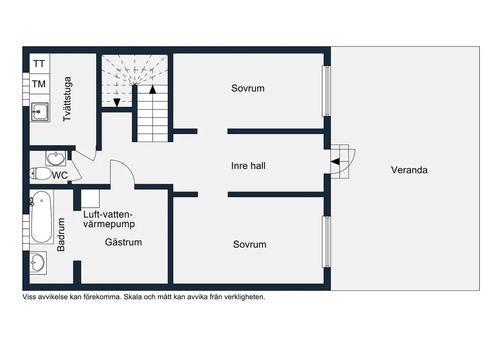 Plaan - Renovated Terraced House with Corner Plot
