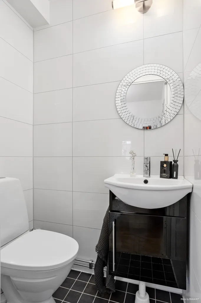 Salles de bain - Penthouse with Park View in Malmö