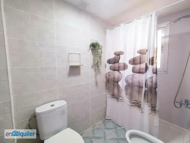 Bathrooms - Apartment with Terrace in Granada