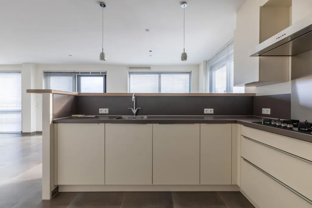 Köök - Penthouse with Rooftop Terrace in Haaksbergen