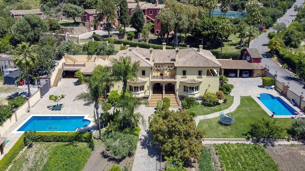 Vue aérienne - Chalet with Pools and Terrace in Benahavís
