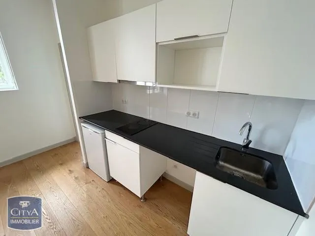 Köök - 1-Bedroom Apartment with Courtyard View in Nantes
