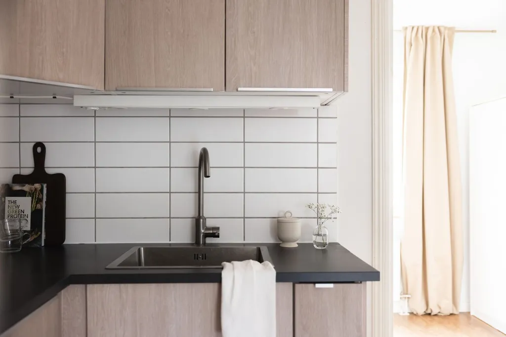 Cuisine - Apartment with Private Terrace in Malmö