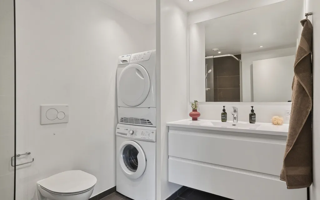 Salles de bain - Apartment with Garden in Valby