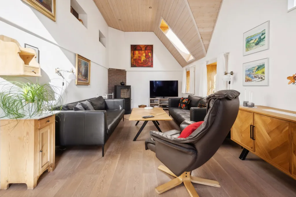Living Room - Rural Villa with Large Garden in Agerskov