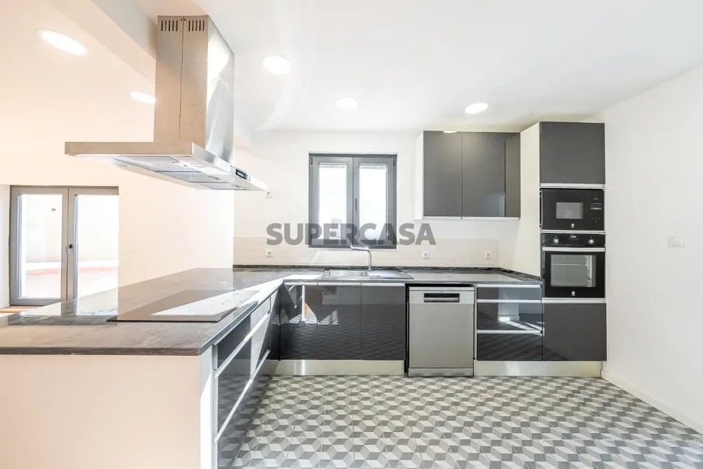 Köök - Luxury Detached House with Pool in Setúbal