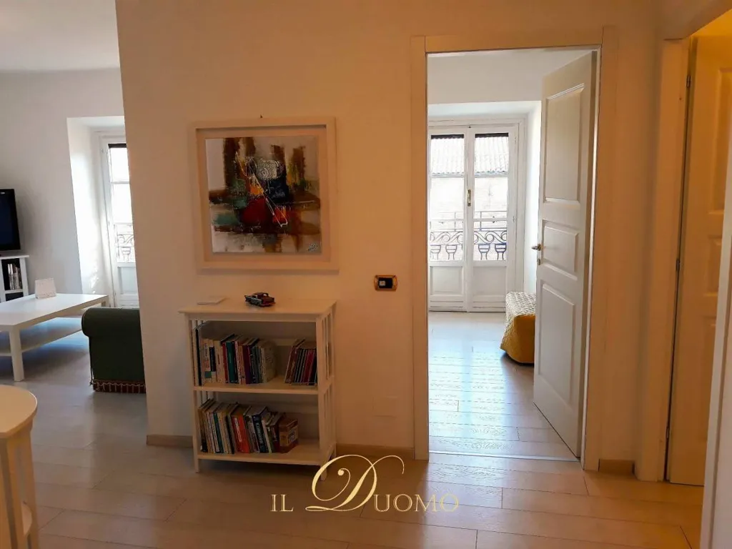 Séjour - Penthouse with Panoramic Views in Novara Centre