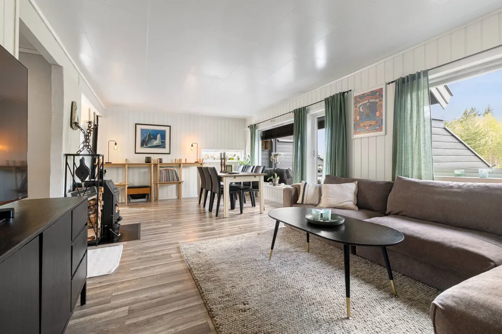 Soggiorno - Casa di 3 locali a Nannestad