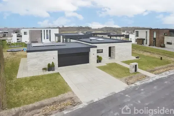 Õhuvaade - Villa with Garden in Arnbjerg, Viborg