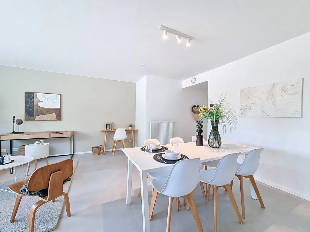 Salle à manger - Appartement Neuf avec Terrasse au Centre de Ciney