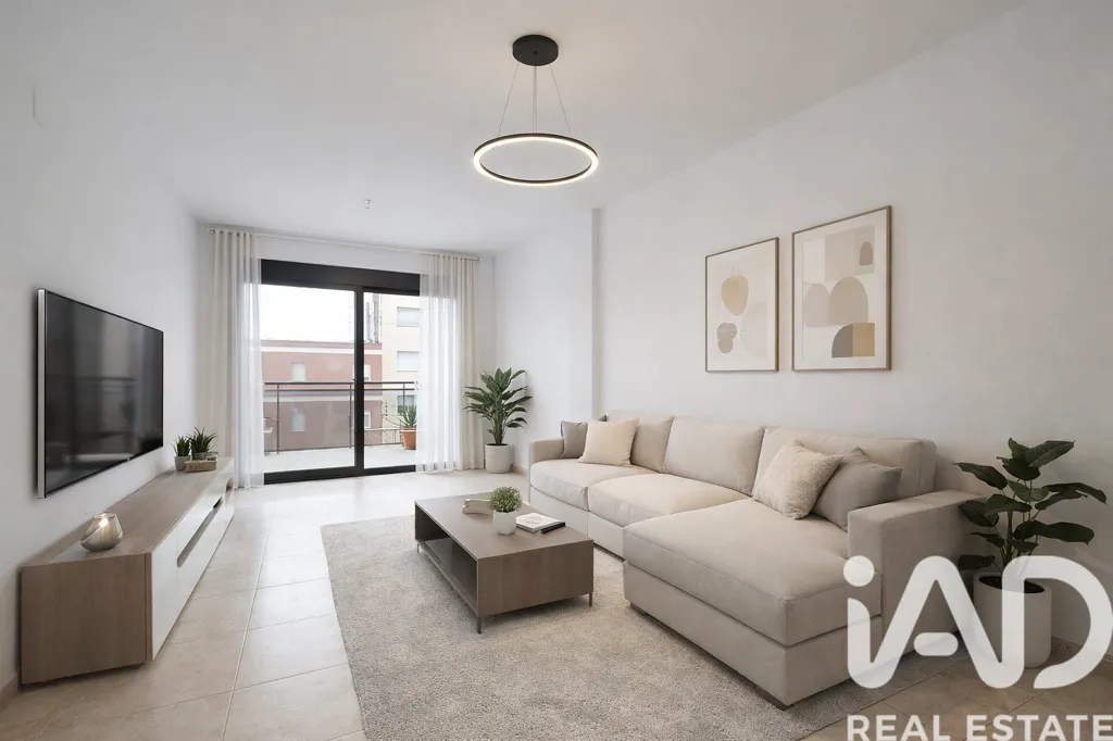 Séjour - Spacious Flat with Balcony in Amposta