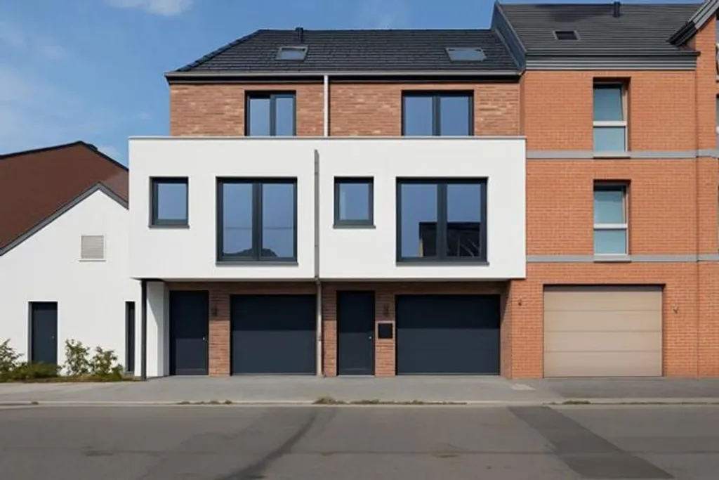 Extérieur - Maison Récemment Construite avec Terrasse à Saint-Ghislain