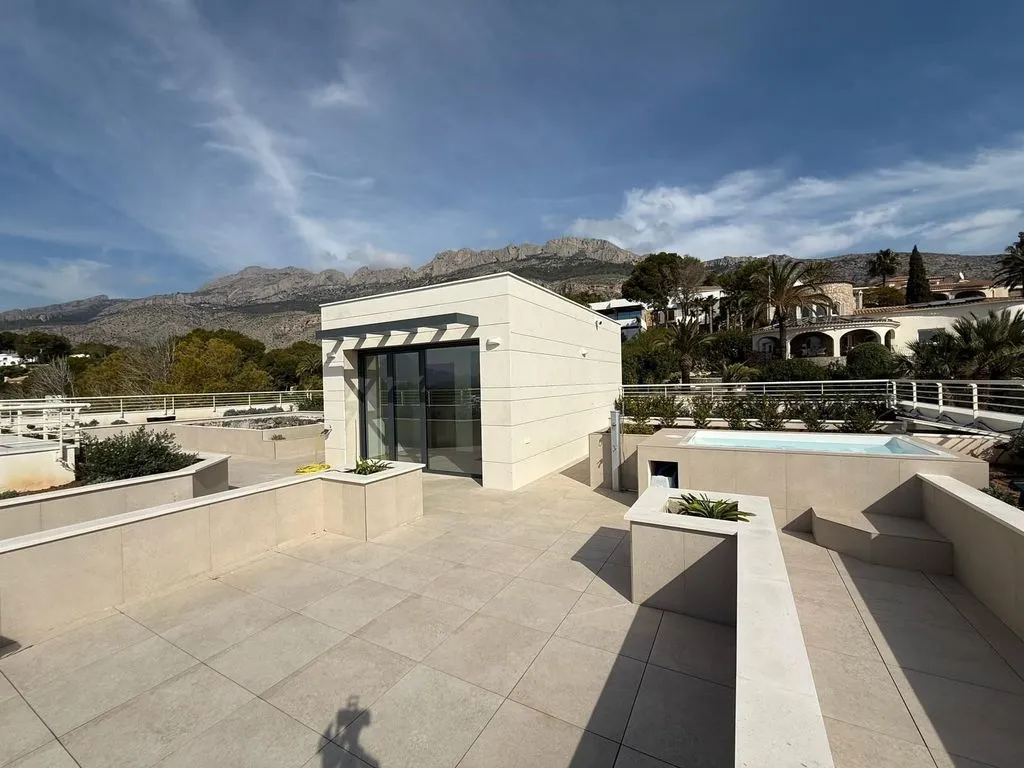 Terrasse - Luxury Villa with Pool in Altea Golf