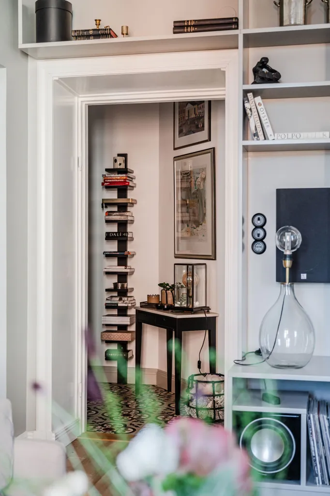 Séjour - Renovated Flat with Jugend Style in Uppsala