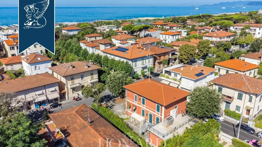 Aerial - Central Villa for Renovation in Forte dei Marmi