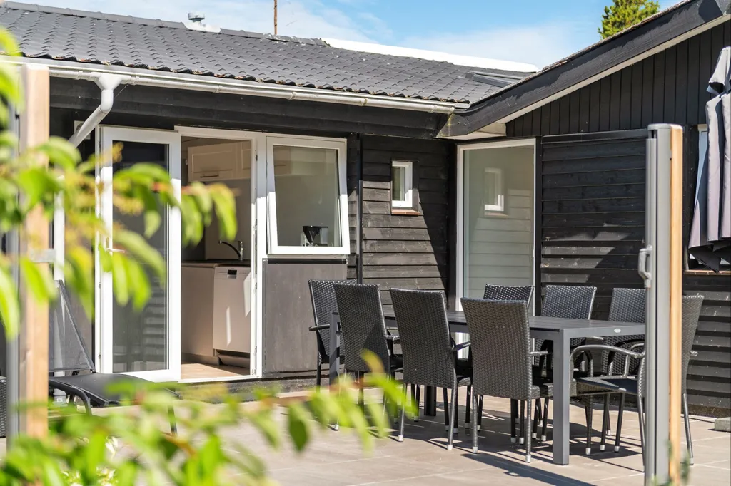 Terrasse - Spacious Holiday Home with Garden on Rømø