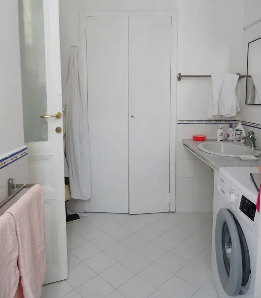 Salles de bain - Studio Apartment with Balcony in Rome
