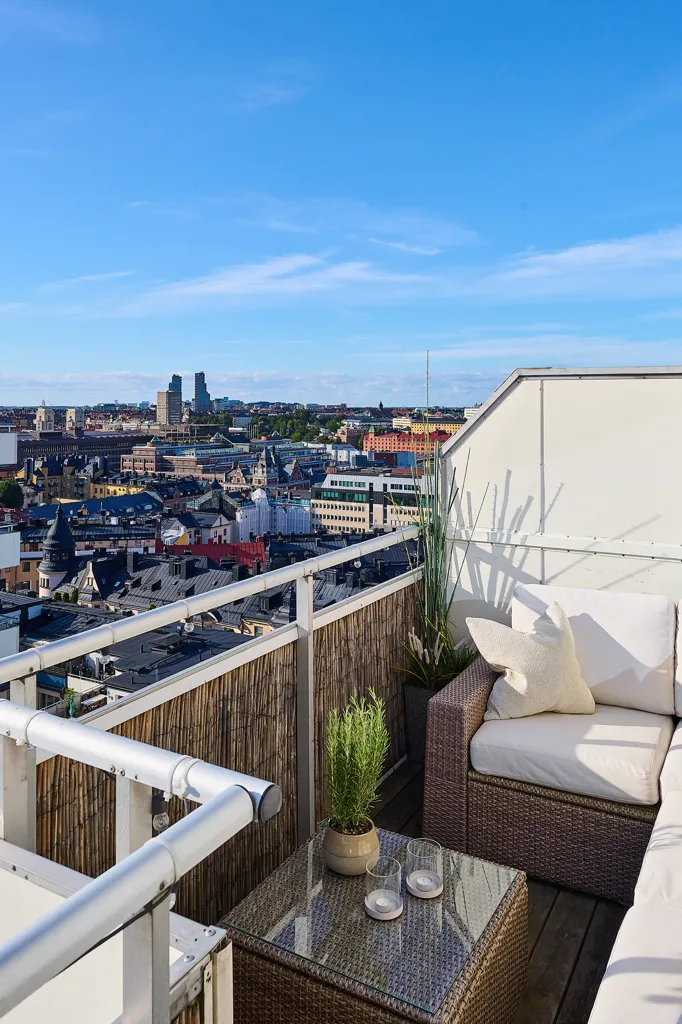 Terrazza - Etage Flat with West-Facing Balcony in Stockholm