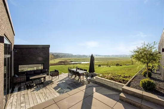 Terrasse - Contemporary Villa with Garden in Haderslev
