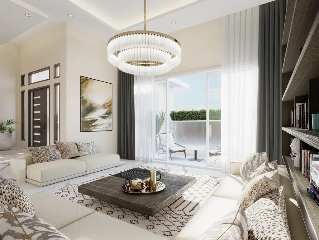 Elutuba - 2-Bedroom Apartment with Balcony in Ermont