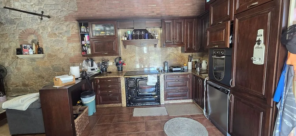 Cuisine - Chalet with Pool and Terrace in Tomiño