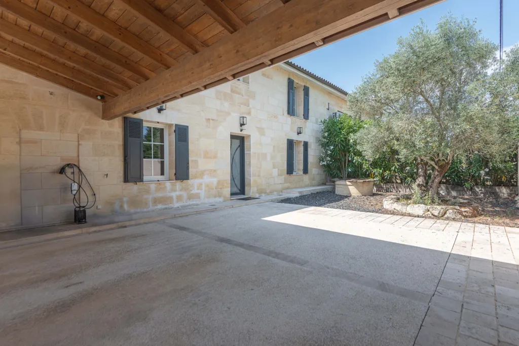 Aed - Stone Villa with Pool in Créon