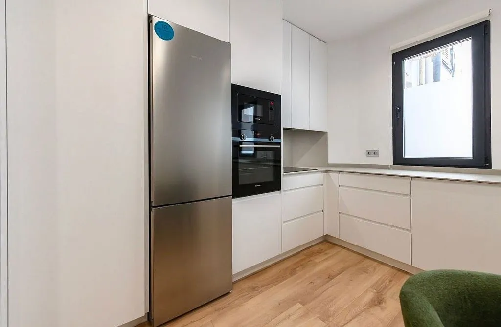 Cucina - Apartment with A/C in Goya, Madrid