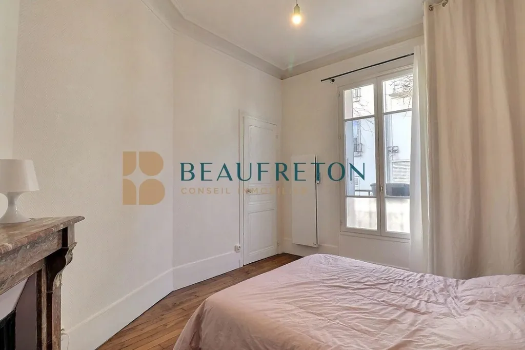 Chambres - Appartement 3 Pièces avec Jardin à Vincennes